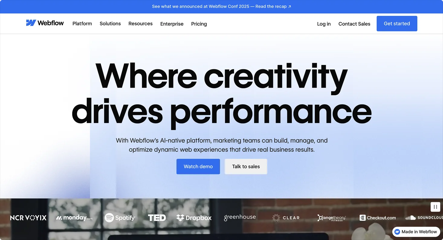 webflow-homepage